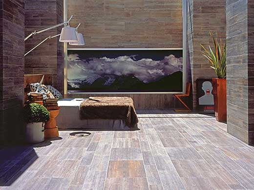 Interceramic Sunwood Centennial Gray tile.