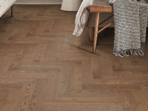 hardwood flooring in bedroom.